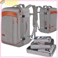 JONY Travel Luggage Bagpack, Expandable Shoe Pouch Travel Backpack, Fashion Waterproof 50L Large  La