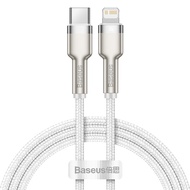Baseus PD 20W Type-C to iP Cable for iPhone 14 13 Pro Max 12 Metal Data Fast Charge Cable for iPhone