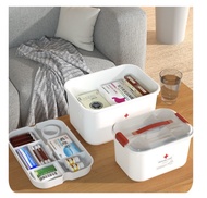 medicine box organizer white first aid box