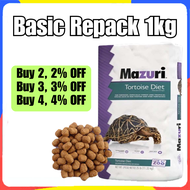 PETSEE MAZURI Tortoise Food Mazuri 5M21 5E5L 陆龟粮 Tortoise Pellet Makanan Sulcata Food Reptile Food P