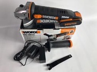 (售完)WORX 威克士 WX802.9砂輪機 鋰電池 4"砂輪機 20V 鋰電 平面砂輪機 手持砂輪機