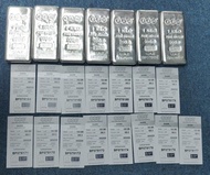 Sam Precious Metals 1公斤 999.9 純銀條連證書