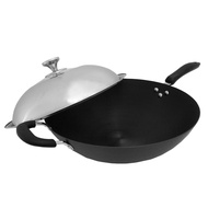Maluta Titanium Chinese Deep Wok-Single Handle-36cm (Wok)