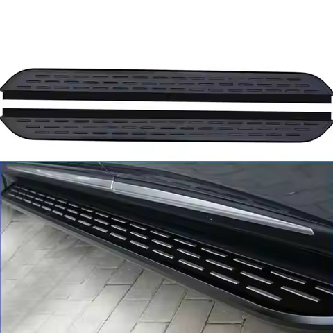 2Pcs Side Step Fits for Toyota INNOVA AN140 2016-2024 Running Board Nerf Bar