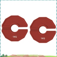 2PCS Gym Micro-Type Plates Dumbbell Fractional Weight Plate Rubber Fractional Weight Plates Plates A