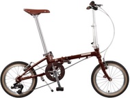 DAHON (Assembled) DAHON BOARDWALK D5 FOLDING BIKE-HAC653-Brown-16"