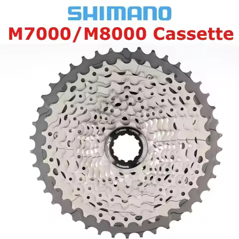 SHIMANO SLX M7000 / XT M8000 Cassette – 11-Speed 11-40T 11-42T 11-46T MTB Cassette Sprocket, GRX Com