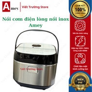 Nồi cơm điện 1.8L Amey AM088 nồi lòng inox có khay tách đường Hàng chính hãng