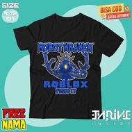 Roblox Fish It Secret Fish Robot Kraken Kids T-Shirt Free Name Kids Fashion/ Kids T-Shirt Robot Krak