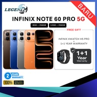 INFINIX Note 60 Pro 5G (8GB+256GB | 12GB+256GB) Original Smartphone | Snapdragon 7s Gen 4 | 144Hz