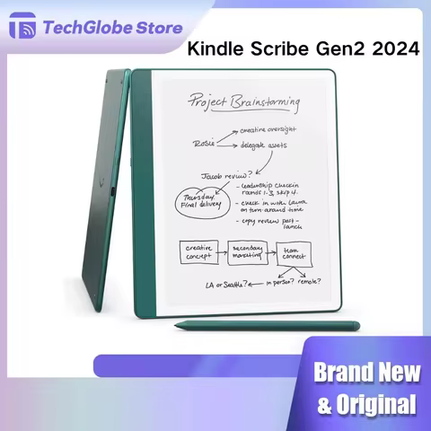 Kindle Scribe 10.2' 300PPI E-Ink Tablet 16/32/64GB WiFi Bluetooth Premium Pen E-Reader Notebook for 