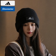 Adidas Adidas Woolen Hat Men's Hat Women's Hat Winter New Style Warm Cold Hat Casual Hat Knitted Hat