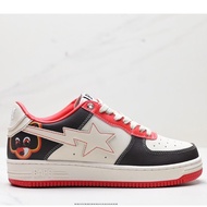 BAPE SK8 Mandi Bear Sta Low SK8 Series Low Top Casual Sports Skateboard Shoes N73D QMGF