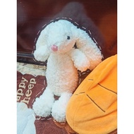 Jellycat Rabbit With Ruffled Wool - handmade Teddy Bear