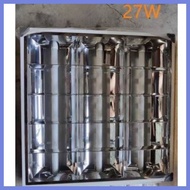 ✘ ♕ LOUVER HOUSING WHIT T8 LED TUBE LIGHT LED Ceiling Grille Lamp OFFICE LIGHTING