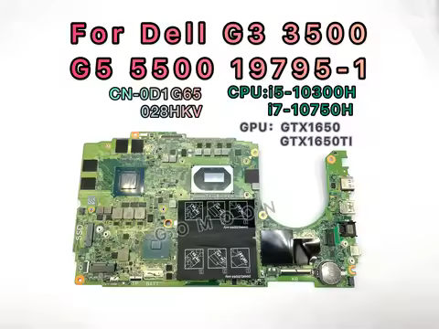 19795-1 For DELL G3 15 3500 G5 5500 Notebook Mainboard 0HN4GN 028HKV 0HW9CF CN-0H1G65 0H1G65 H1G65 D
