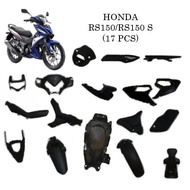 17 PCS HONDA RS150/RS150 S FULL SET HLD INNER COVER BLACK