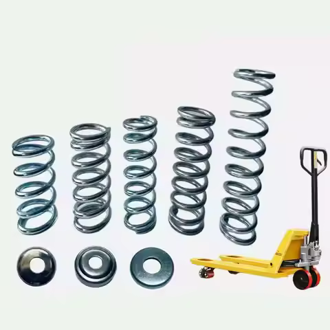 Hydraulic Manual Forklift Industry Hand Forklift Cylinder Spring Working Valve Handle Positioning He
