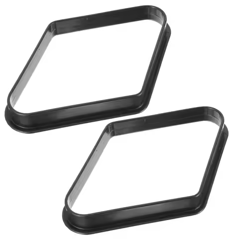 2Pcs Pool Ball Holder Stable 9-Ball Billiard Rack Plastic Frame Organizer Table Accessories Pool Bal