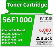 56F1000 High Yield Toner Cartridge Replacement for Lexmark 56F1H00 56F1000 for MS321 MS421 MS521 MS6
