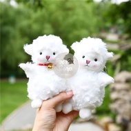 GANTUNGAN Sheep Bag Hanger Sheep Doll 15cm Bagcharm Plush Doll Keychain Cute Keychain Gift