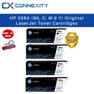 HP 206A Toner HP 206A Black Cyan Magenta Yellow Original LaserJet Toner Cartridge HP Laserjet 206A H