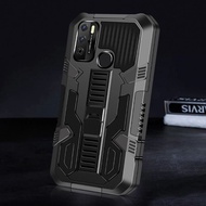 Realme 7, 7i C17 Casing Case Multi Holder Hardcase Army Shock Proof Hard Back Case