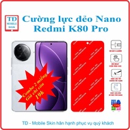 Toughened flexible phone screen protector for Xiaomi Redmi K80 Pro