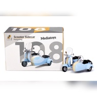 Diecast Tiny 1:35 Vespa Scooter Sidecar ATC35036