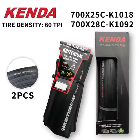 2PCS KENDA K1018 K925 K1092 Road Bicycle Tire 700x25C 700x28C Road Bicycle Clincher Foldable Gravel 