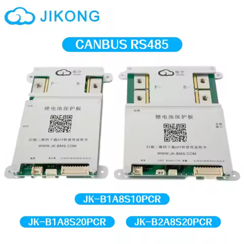 JIKONG 4S-8S Smart Active BMS 100A 200A Support CAN RS485 Inverter Protocol For Li-ion Lifepo4 LTO B