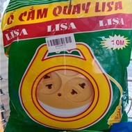 Ổ Điện Quay Lisa 3 Ổ Cắm 10M/ 8M/ 5M và Ổ Cắm điện đa Năng No: B40 (4 ổ Cắm 2 USB)