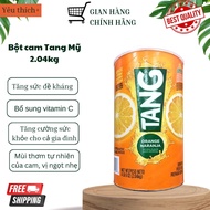 Tang Orange Powder 2.04kg USA, Delicious, Rich in Vitamin C, Increases Immunity