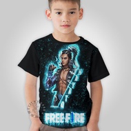 Clothes FF T-shirts for Boys and Girls 1-12 Years Old 3D Anime Game 10108