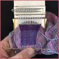 Knit Patch Kit Portable Small Quickly Tool with 9 Needles Sock Darning Kit for Men Women Beginners T