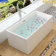 和成官品浴缸家用成人壓克力小戶型獨立式多尺寸浴池