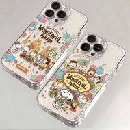 Snoopy Snoopy 75th Anniversary Apple 13 Phone Case iPhone14 All-Inclusive 15 Shock-resistant 11 Nich