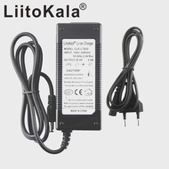 LiitoKala 29.4V 2A 7S electric bike lithium battery charger for 24V 2A lithium battery pack connector charger