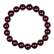 【正佳珠寶】石榴石 頂級紫牙烏 9.8-10.3mm 紫牙烏石榴石手珠
