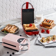 220V Electric Sandwich Maker Waffle Maker Toaster Baking Multifunction Breakfast Machine takoyaki S