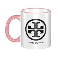 Ready Stock Tory Burch (3) Mug Creative Coffee Cup Couple Cup Simple Ceramic Cup Unique Trendy Ceramic Drinking Cup 330ml