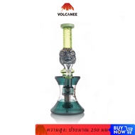 250mm Beautifully Carved Egyptian Head Shape Borosilicate Glass Bong Water Pipe+14mm Glass Bowl H428