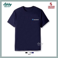 T Shirt Round Neck Daikin AC Aircon Aircond Inverter Home Kitchen Baju Sales Uniform Casual Cotton F