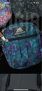 Gregory quick pocket m 藍花