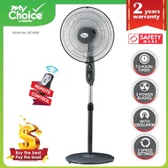 PowerPac My Choice 16" Stand Fan with Remote Control (MC408R)