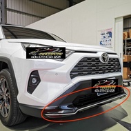 豐田 5代 RAV4 RF 空力套件 前後下巴側裙 (雙色烤漆/白條) 