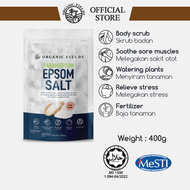 ORGANIC FIELDS Epsom Salt 400gm Pure