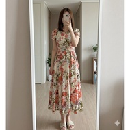 Flowery Summer Dress / Beach Dress / bali Dress / Beach Dress