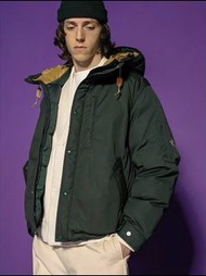 monkey time x THE NORTH FACE 65/35 Mountain Short Down Parka聯乘紫標戶外潮流休閒保暖連帽羽絨服外套