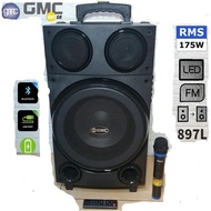 SPEAKER BLUETOOTH Speaker Aktif Portable GMC 897L Bluetooth Aux Radio